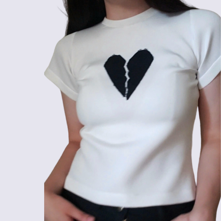 Women's Broken Heart T-Shirt