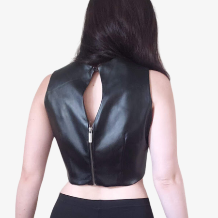 Women's Leather Top