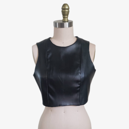 Women's Leather Top