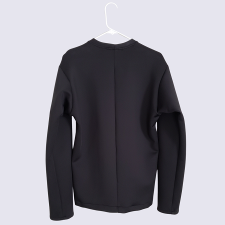 Mens Black Scuba Long Sleeve Shirt