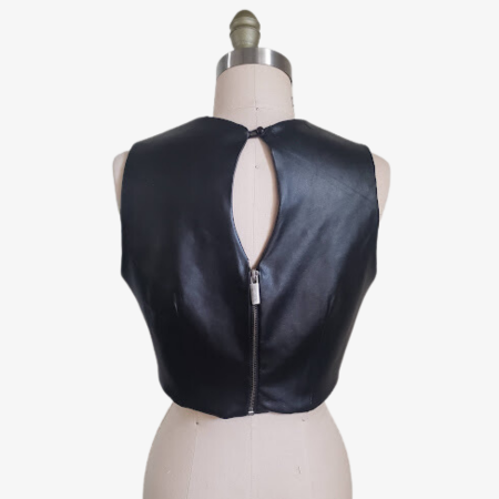 Women's Leather Top