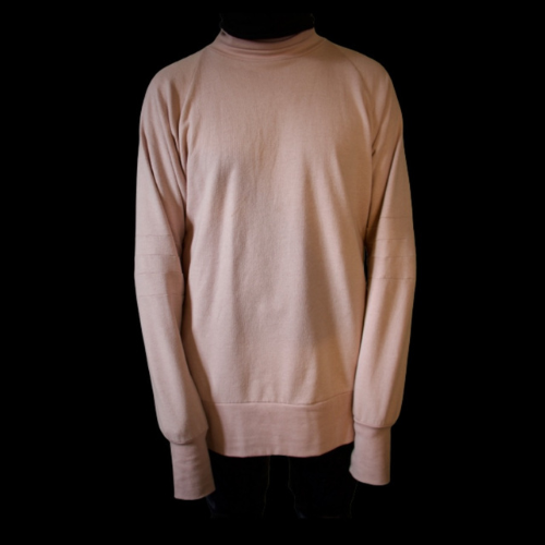 French Terry Turtle Neck Sweater